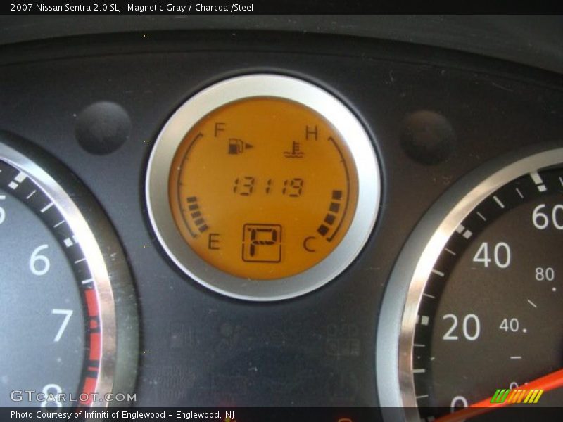 Magnetic Gray / Charcoal/Steel 2007 Nissan Sentra 2.0 SL