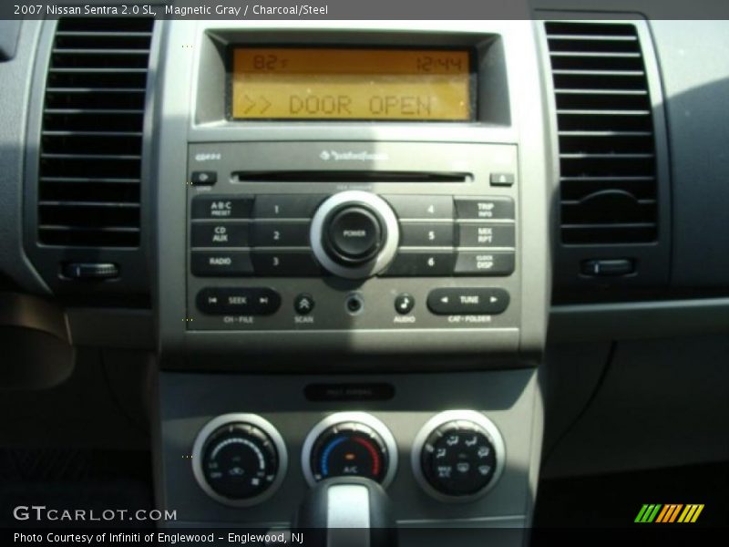 Magnetic Gray / Charcoal/Steel 2007 Nissan Sentra 2.0 SL