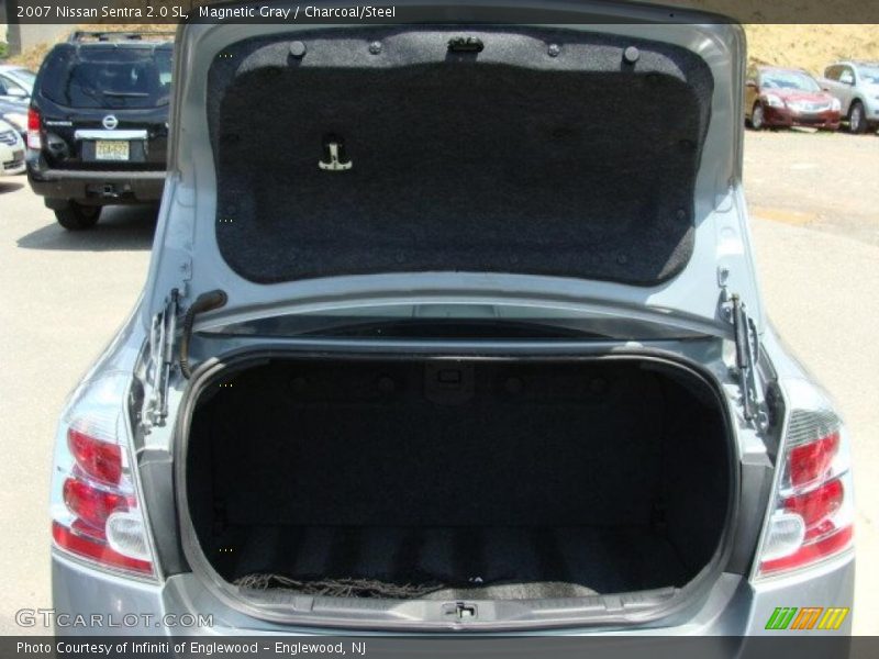 Magnetic Gray / Charcoal/Steel 2007 Nissan Sentra 2.0 SL