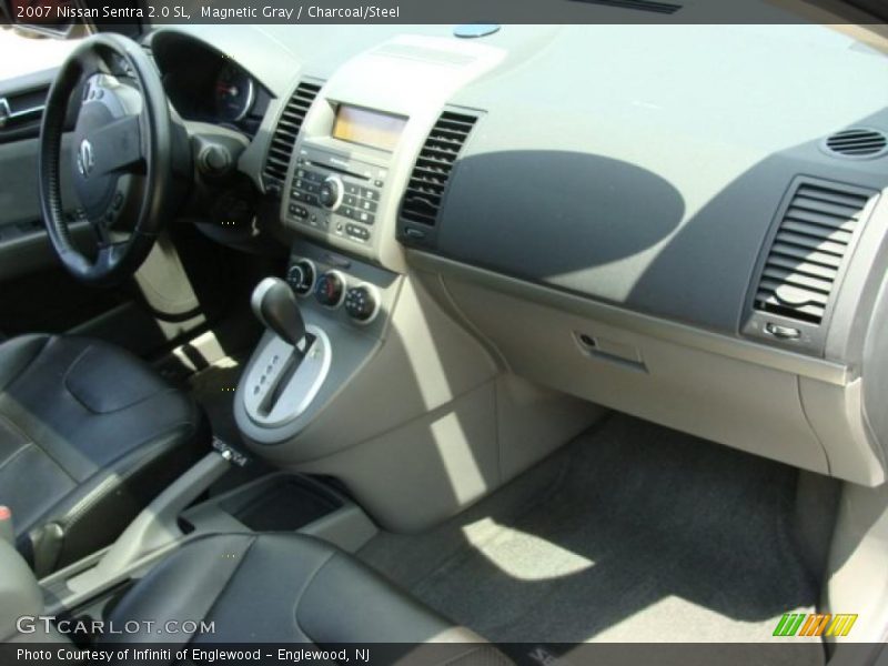 Magnetic Gray / Charcoal/Steel 2007 Nissan Sentra 2.0 SL