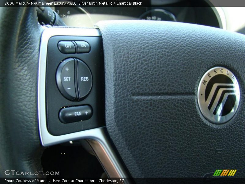 Silver Birch Metallic / Charcoal Black 2006 Mercury Mountaineer Luxury AWD