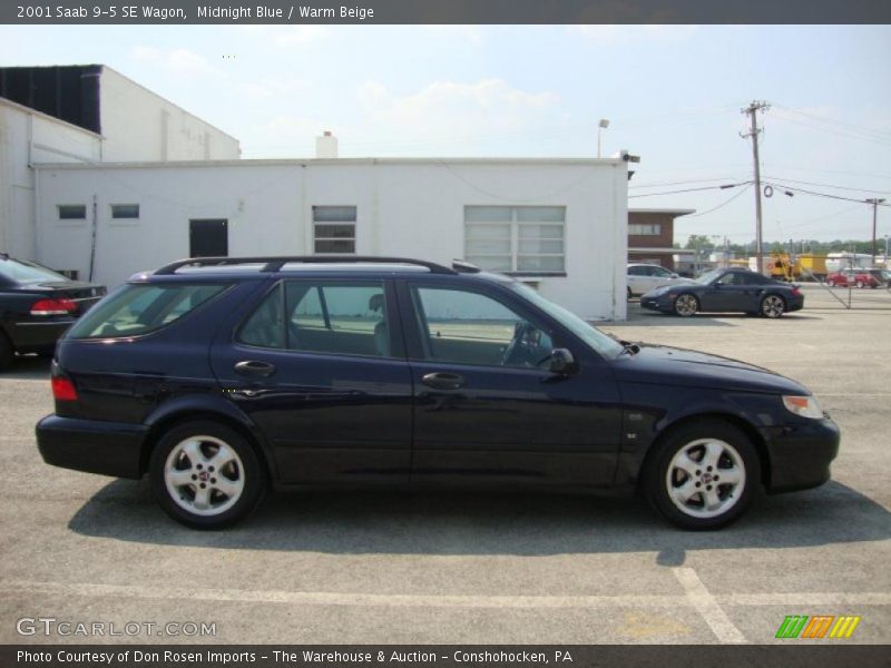 Midnight Blue / Warm Beige 2001 Saab 9-5 SE Wagon