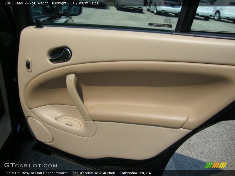 Midnight Blue / Warm Beige 2001 Saab 9-5 SE Wagon