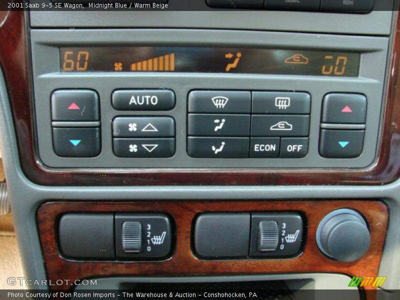 Midnight Blue / Warm Beige 2001 Saab 9-5 SE Wagon