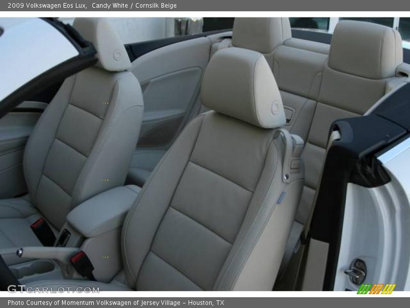 Candy White / Cornsilk Beige 2009 Volkswagen Eos Lux