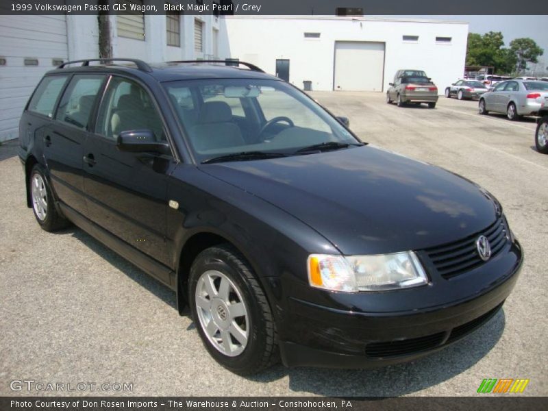 Black Magic Pearl / Grey 1999 Volkswagen Passat GLS Wagon