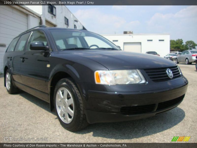 Black Magic Pearl / Grey 1999 Volkswagen Passat GLS Wagon