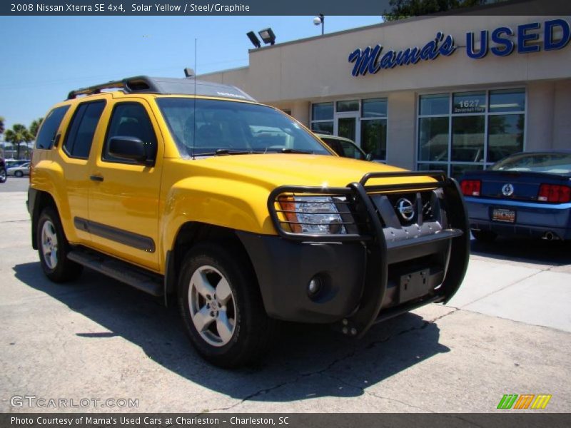 Solar Yellow / Steel/Graphite 2008 Nissan Xterra SE 4x4