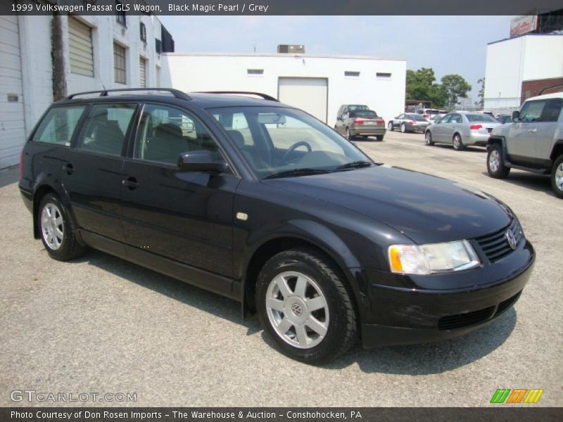 Black Magic Pearl / Grey 1999 Volkswagen Passat GLS Wagon