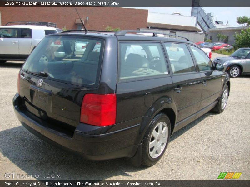 Black Magic Pearl / Grey 1999 Volkswagen Passat GLS Wagon