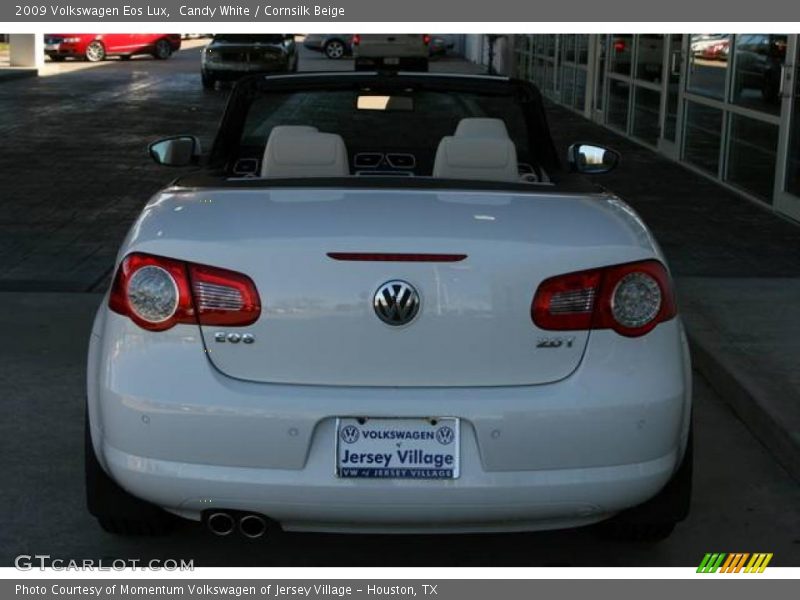 Candy White / Cornsilk Beige 2009 Volkswagen Eos Lux