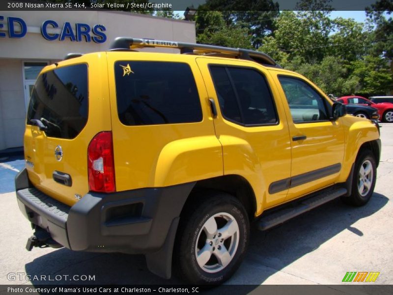 Solar Yellow / Steel/Graphite 2008 Nissan Xterra SE 4x4
