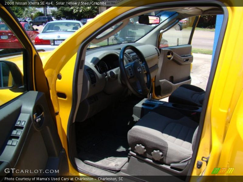 Solar Yellow / Steel/Graphite 2008 Nissan Xterra SE 4x4