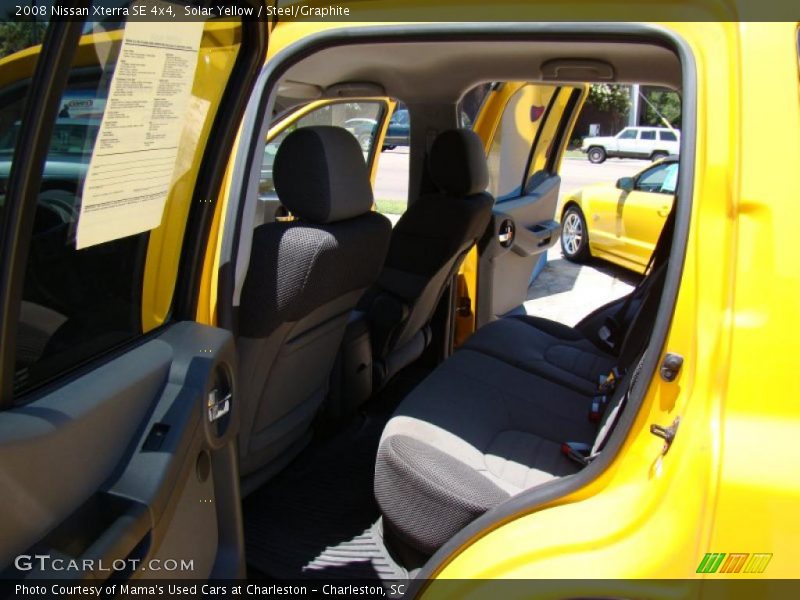 Solar Yellow / Steel/Graphite 2008 Nissan Xterra SE 4x4