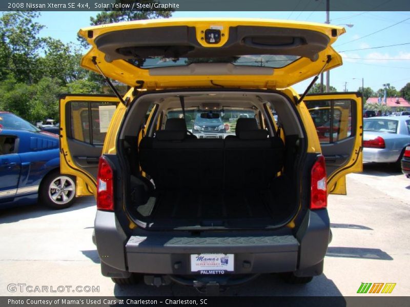 Solar Yellow / Steel/Graphite 2008 Nissan Xterra SE 4x4