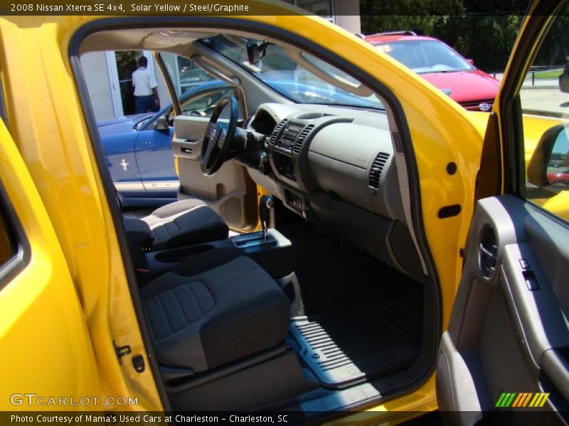 Solar Yellow / Steel/Graphite 2008 Nissan Xterra SE 4x4