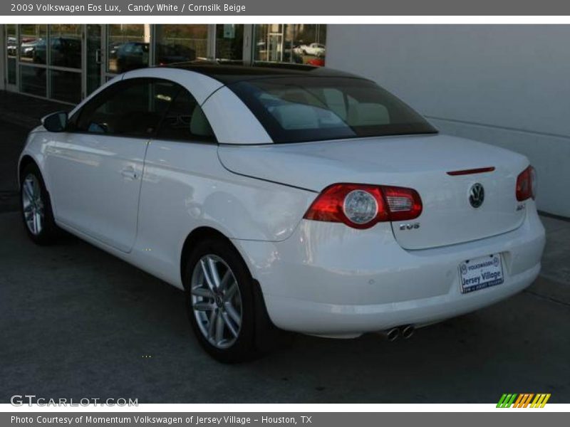 Candy White / Cornsilk Beige 2009 Volkswagen Eos Lux