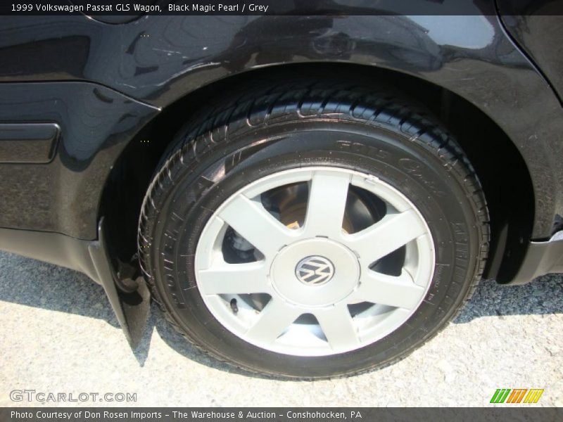 Black Magic Pearl / Grey 1999 Volkswagen Passat GLS Wagon