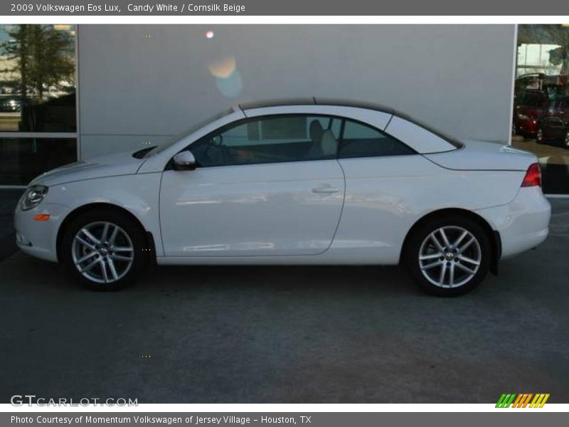 Candy White / Cornsilk Beige 2009 Volkswagen Eos Lux