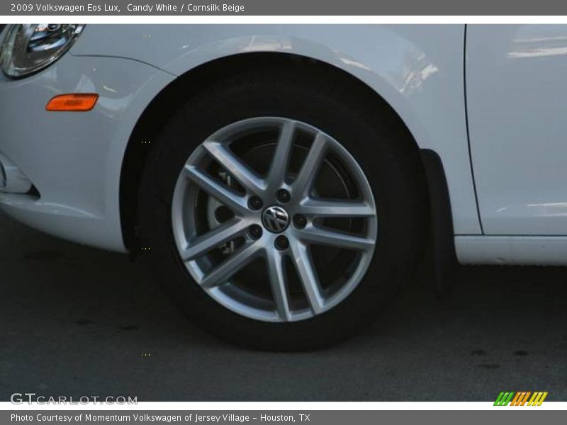 Candy White / Cornsilk Beige 2009 Volkswagen Eos Lux