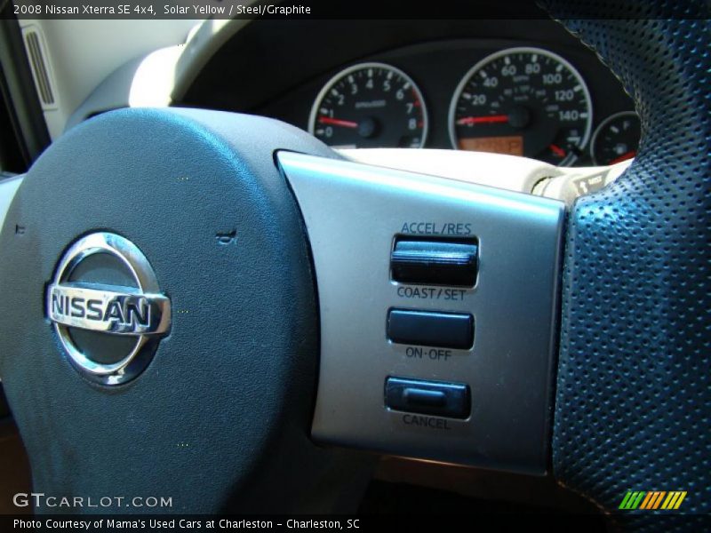 Solar Yellow / Steel/Graphite 2008 Nissan Xterra SE 4x4