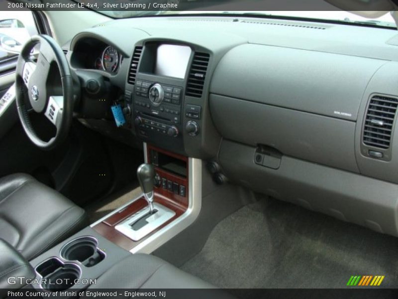 Silver Lightning / Graphite 2008 Nissan Pathfinder LE 4x4
