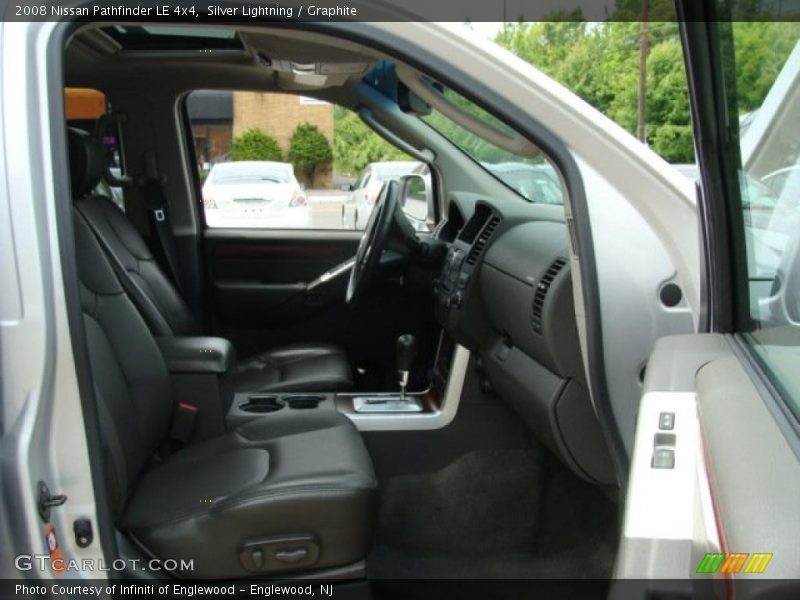 Silver Lightning / Graphite 2008 Nissan Pathfinder LE 4x4