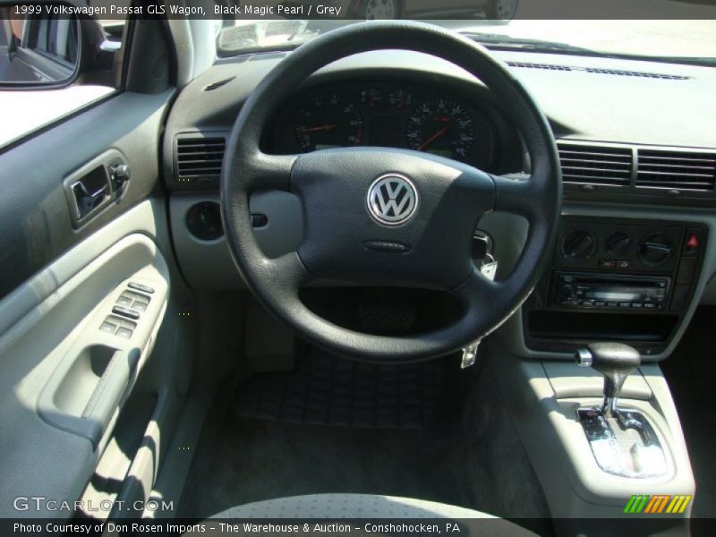 Black Magic Pearl / Grey 1999 Volkswagen Passat GLS Wagon