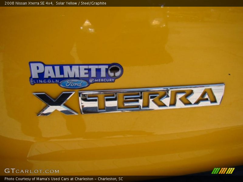 Solar Yellow / Steel/Graphite 2008 Nissan Xterra SE 4x4