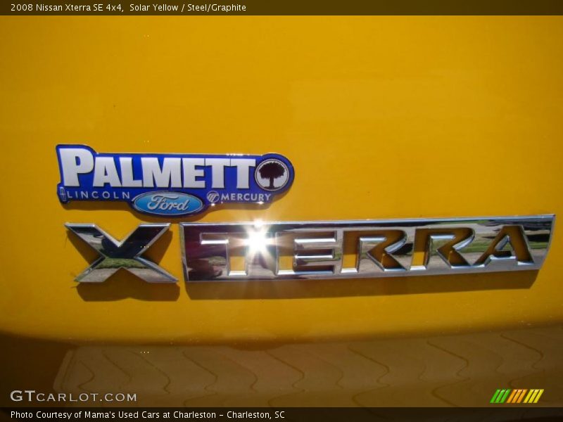 Solar Yellow / Steel/Graphite 2008 Nissan Xterra SE 4x4