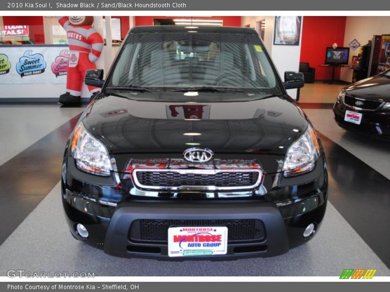 Shadow Black / Sand/Black Houndstooth Cloth 2010 Kia Soul !