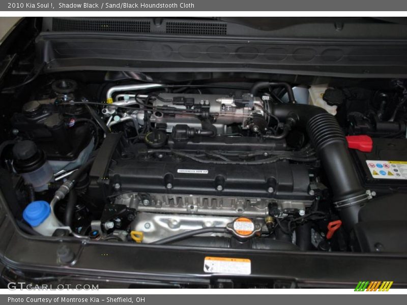 Shadow Black / Sand/Black Houndstooth Cloth 2010 Kia Soul !