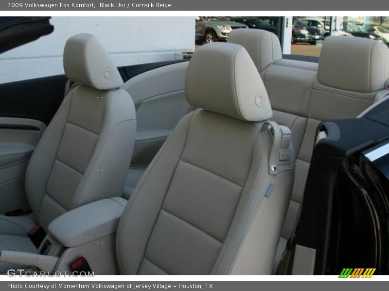 Black Uni / Cornsilk Beige 2009 Volkswagen Eos Komfort