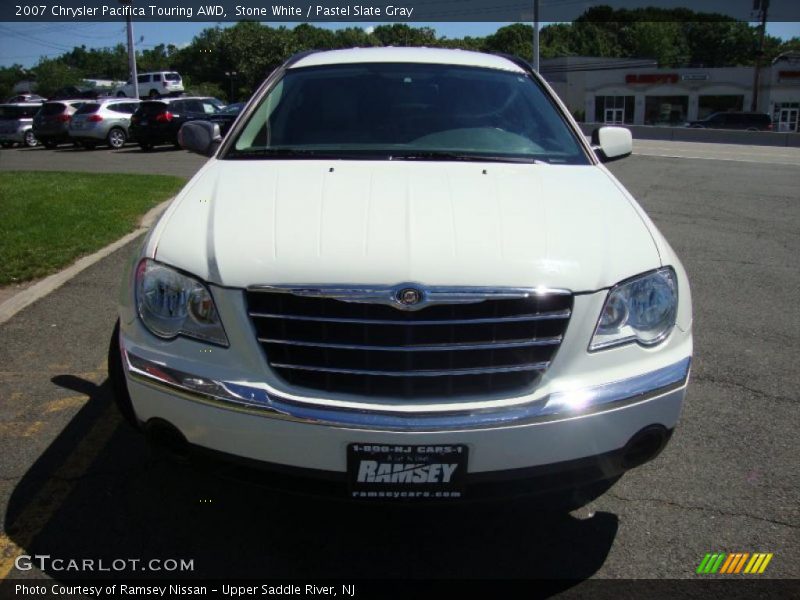 Stone White / Pastel Slate Gray 2007 Chrysler Pacifica Touring AWD