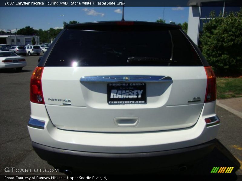 Stone White / Pastel Slate Gray 2007 Chrysler Pacifica Touring AWD