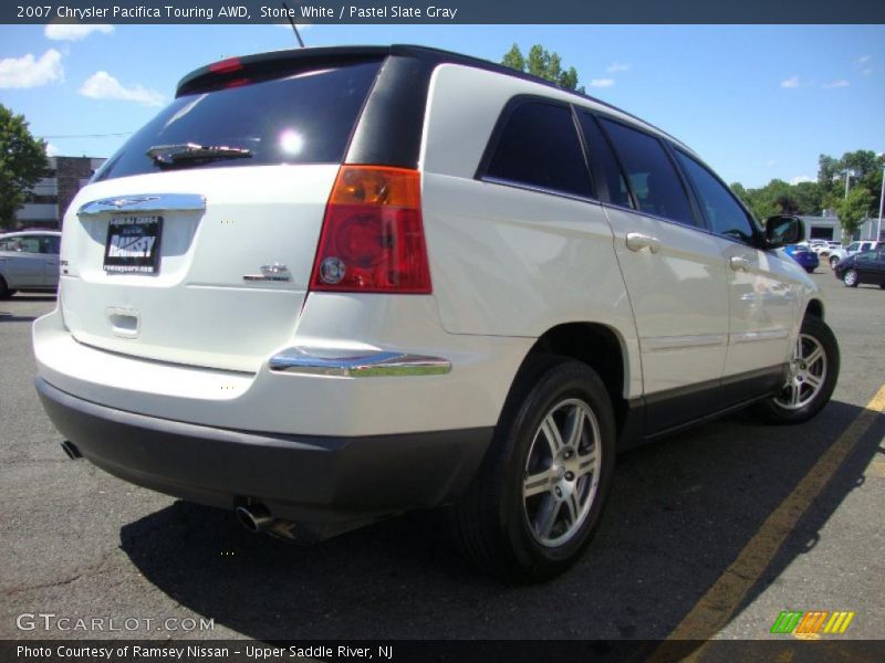 Stone White / Pastel Slate Gray 2007 Chrysler Pacifica Touring AWD