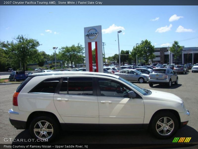 Stone White / Pastel Slate Gray 2007 Chrysler Pacifica Touring AWD
