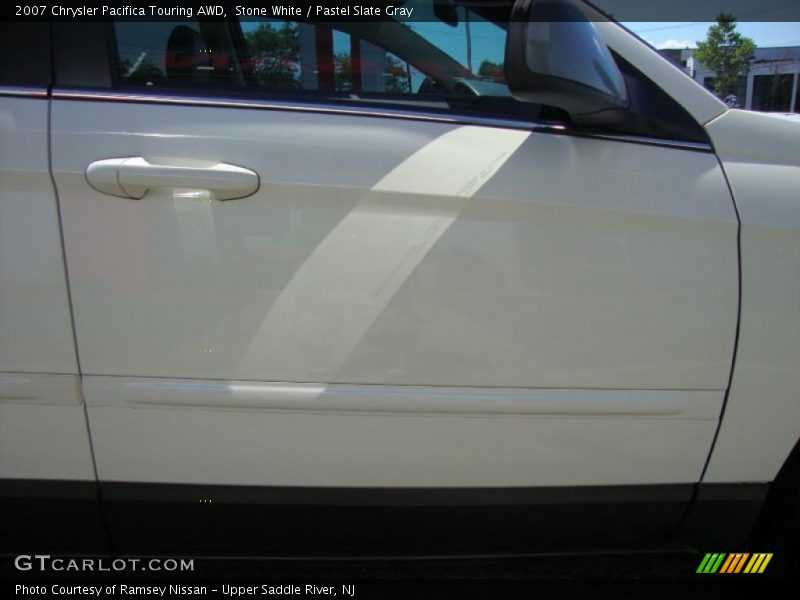 Stone White / Pastel Slate Gray 2007 Chrysler Pacifica Touring AWD