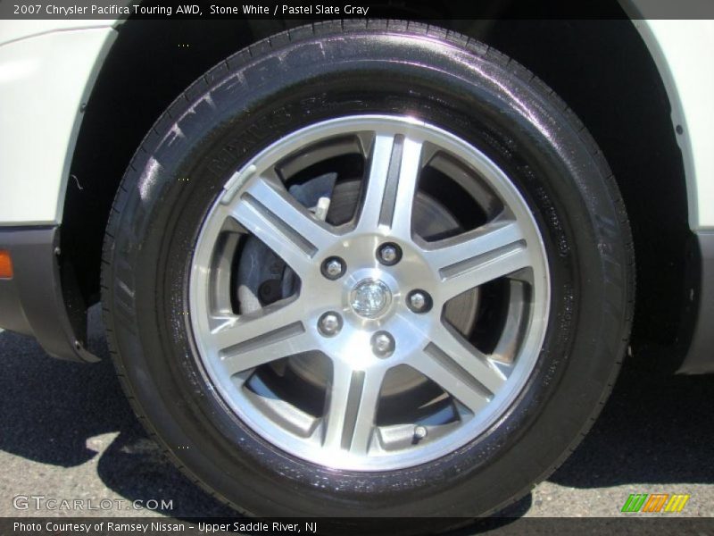 Stone White / Pastel Slate Gray 2007 Chrysler Pacifica Touring AWD