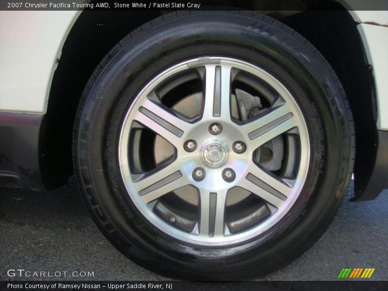 Stone White / Pastel Slate Gray 2007 Chrysler Pacifica Touring AWD