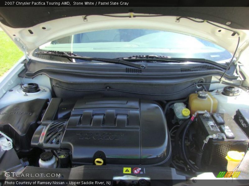 Stone White / Pastel Slate Gray 2007 Chrysler Pacifica Touring AWD
