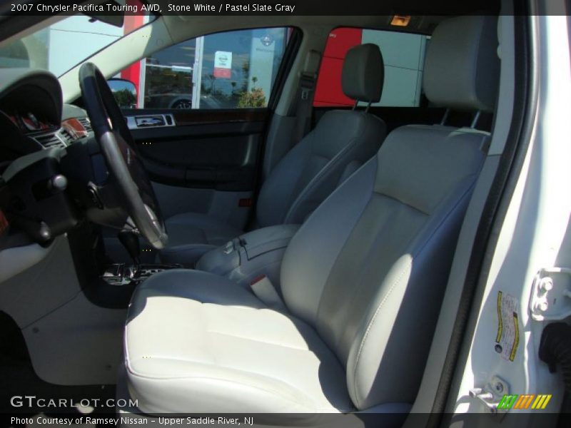 Stone White / Pastel Slate Gray 2007 Chrysler Pacifica Touring AWD