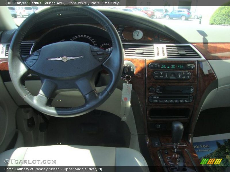 Stone White / Pastel Slate Gray 2007 Chrysler Pacifica Touring AWD