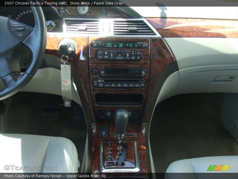 Stone White / Pastel Slate Gray 2007 Chrysler Pacifica Touring AWD