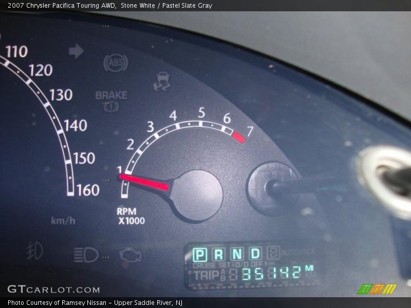 Stone White / Pastel Slate Gray 2007 Chrysler Pacifica Touring AWD