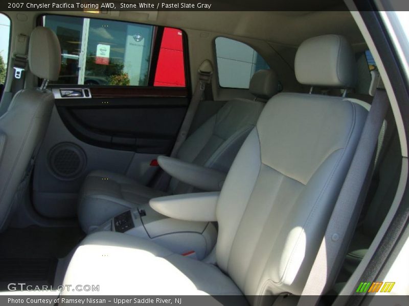 Stone White / Pastel Slate Gray 2007 Chrysler Pacifica Touring AWD