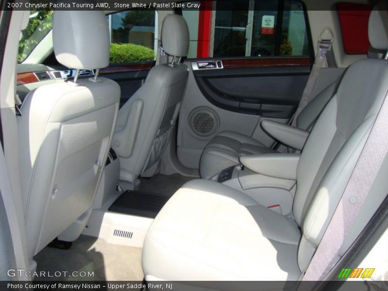 Stone White / Pastel Slate Gray 2007 Chrysler Pacifica Touring AWD
