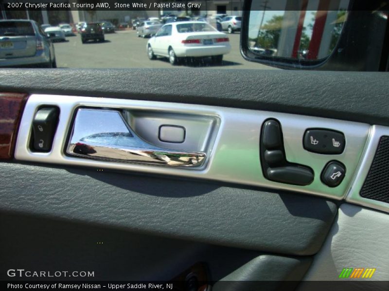 Stone White / Pastel Slate Gray 2007 Chrysler Pacifica Touring AWD