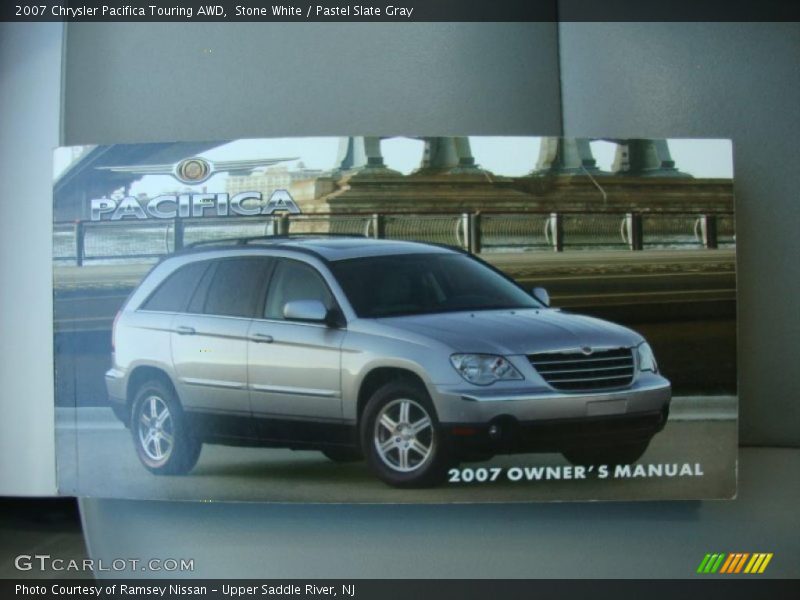 Stone White / Pastel Slate Gray 2007 Chrysler Pacifica Touring AWD
