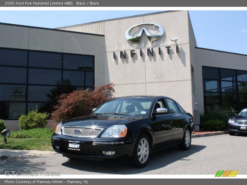 Black / Black 2005 Ford Five Hundred Limited AWD